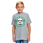 Image produit Star Wars - T-Shirt Enfant Emblème Stormtrooper Gris
