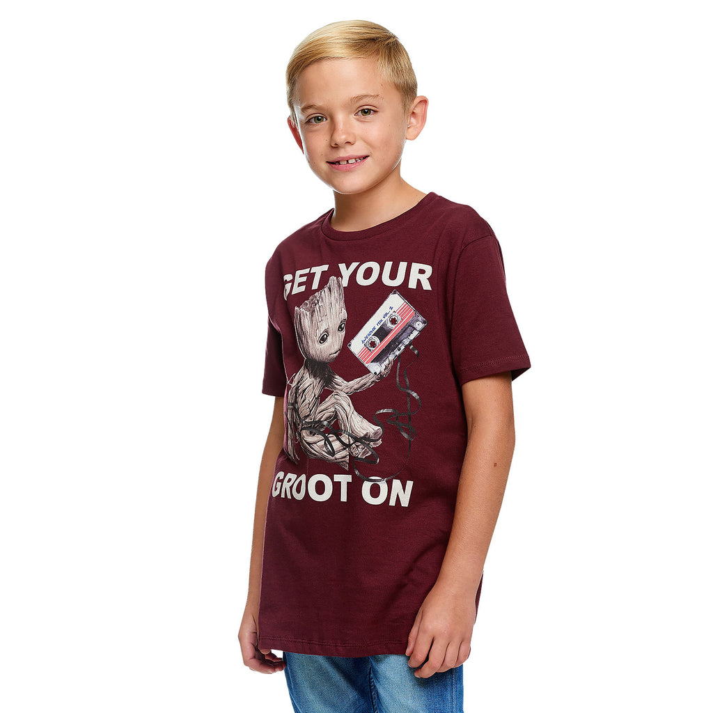 Image produit Les Gardiens de la Galaxie - T-shirt Groot Enfants rouge