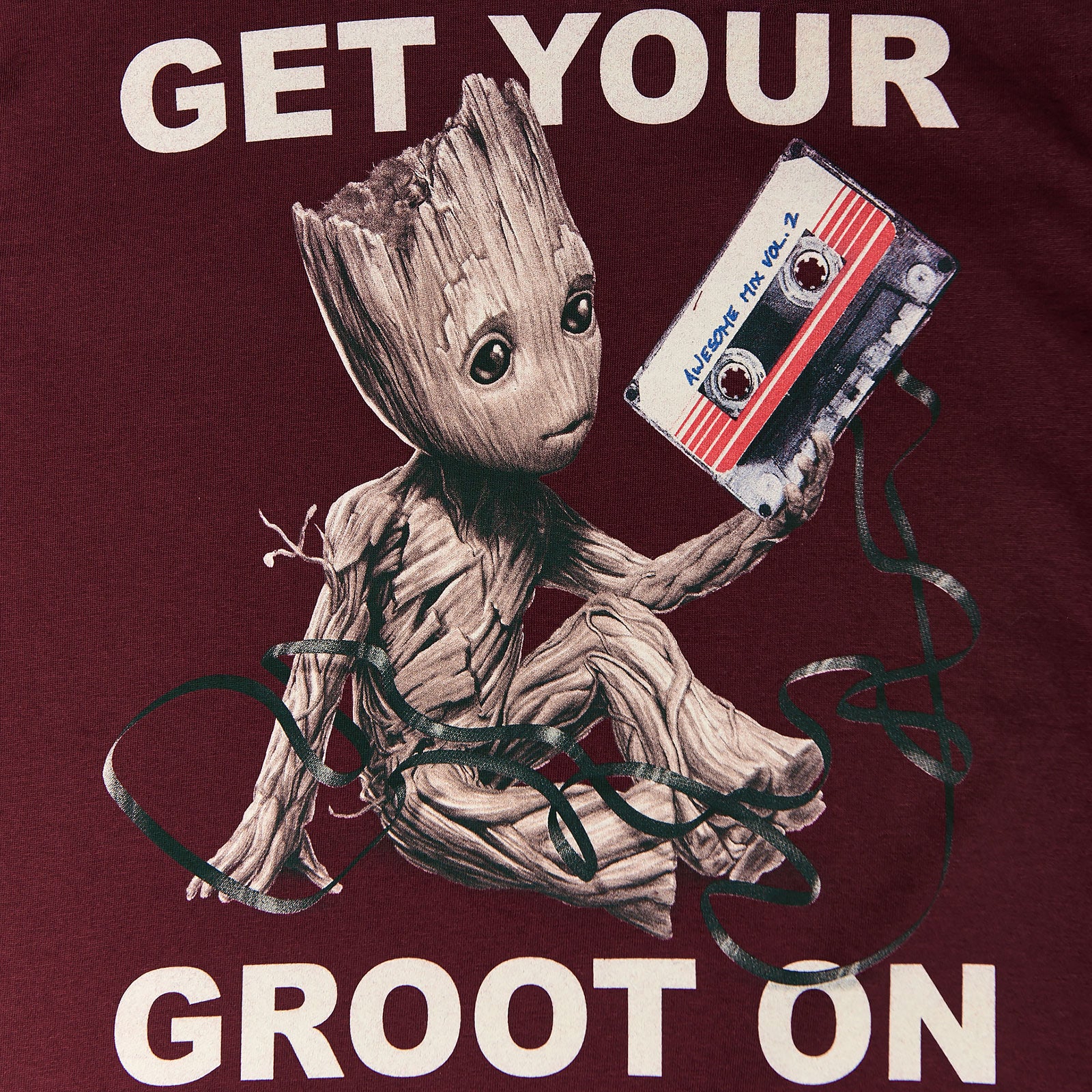 Image produit Les Gardiens de la Galaxie - T-shirt Groot Enfants rouge