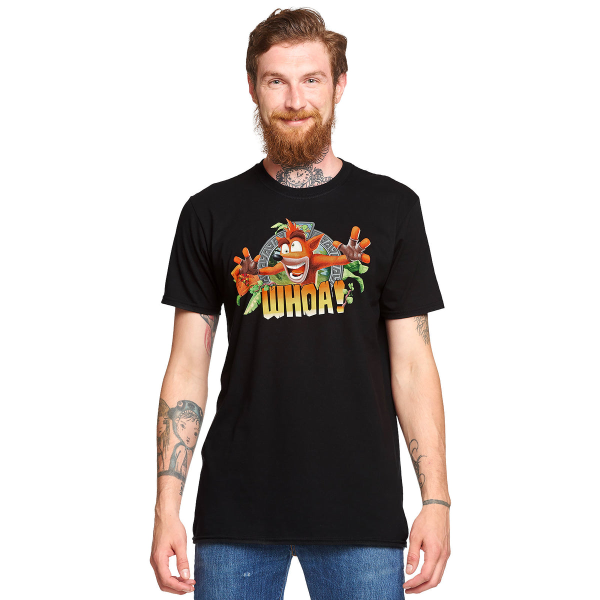 Image produit Crash Bandicoot - Whoa T-Shirt noir