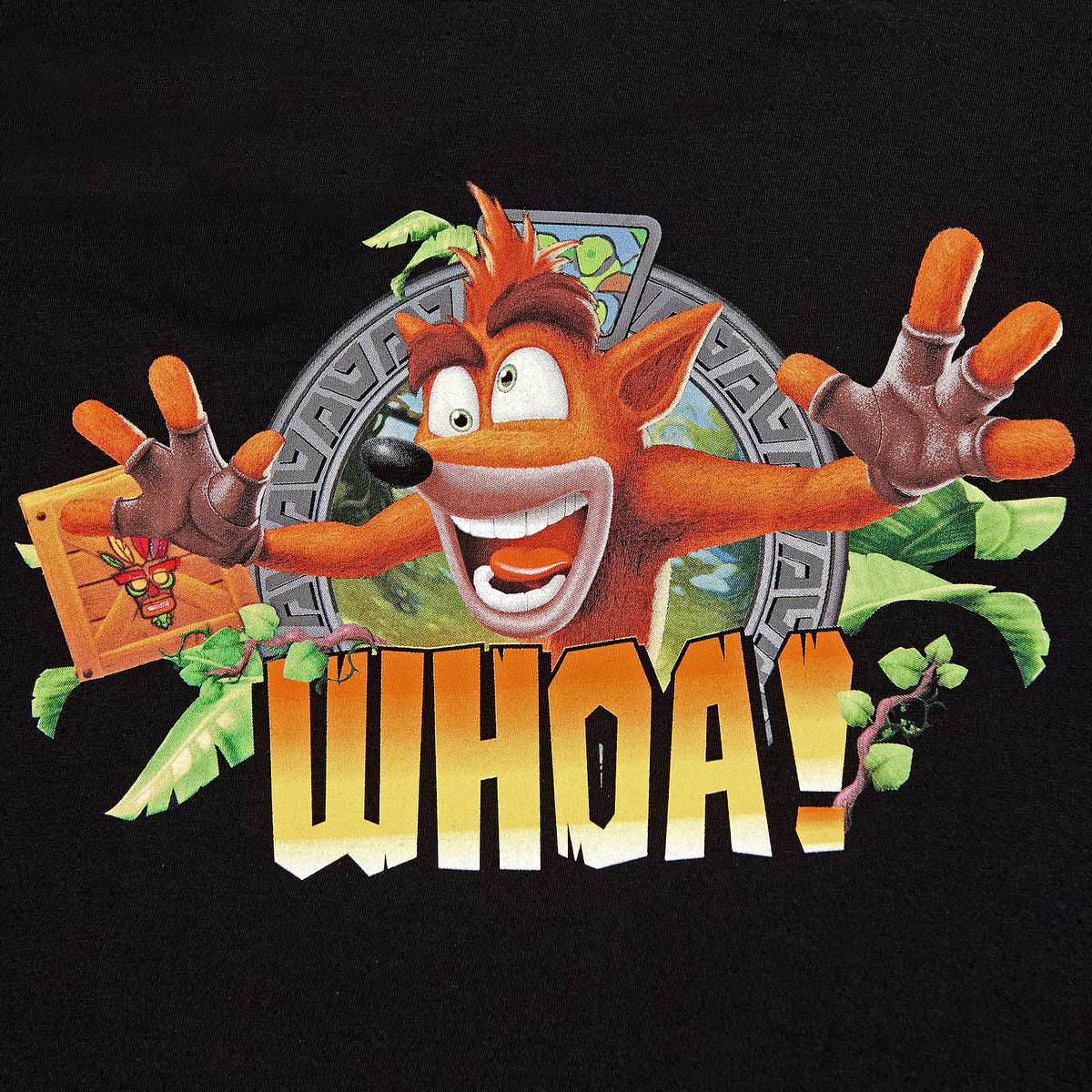 Image produit Crash Bandicoot - Whoa T-Shirt noir