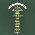 Product image Zelda - Hyrule Kingdom Tour T-Shirt green