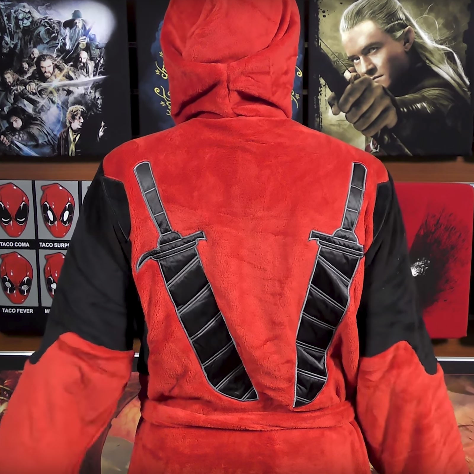 Image produit Deadpool - Peignoir Logo