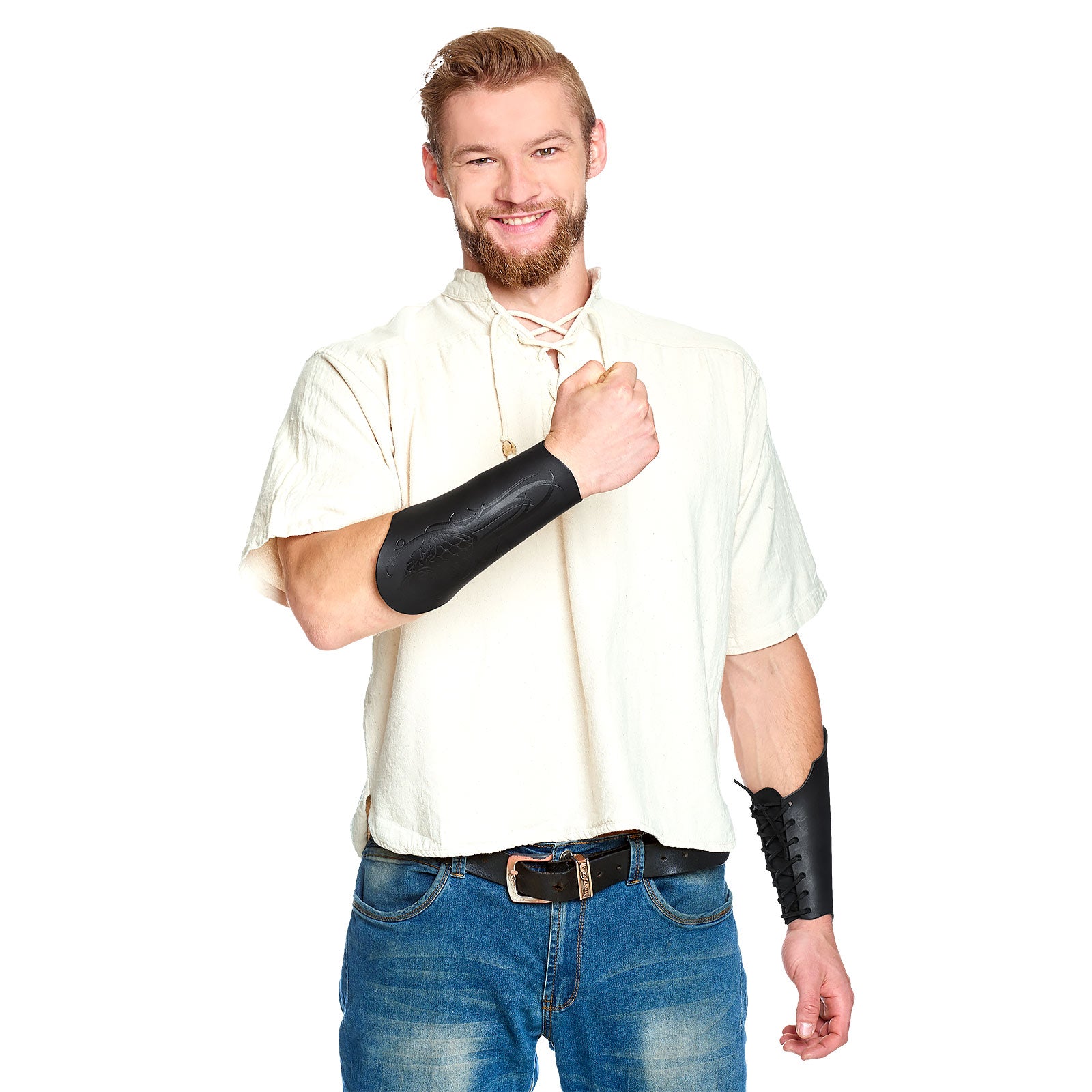 Image produit Brassards LARP Stark pour les fans de Game of Thrones