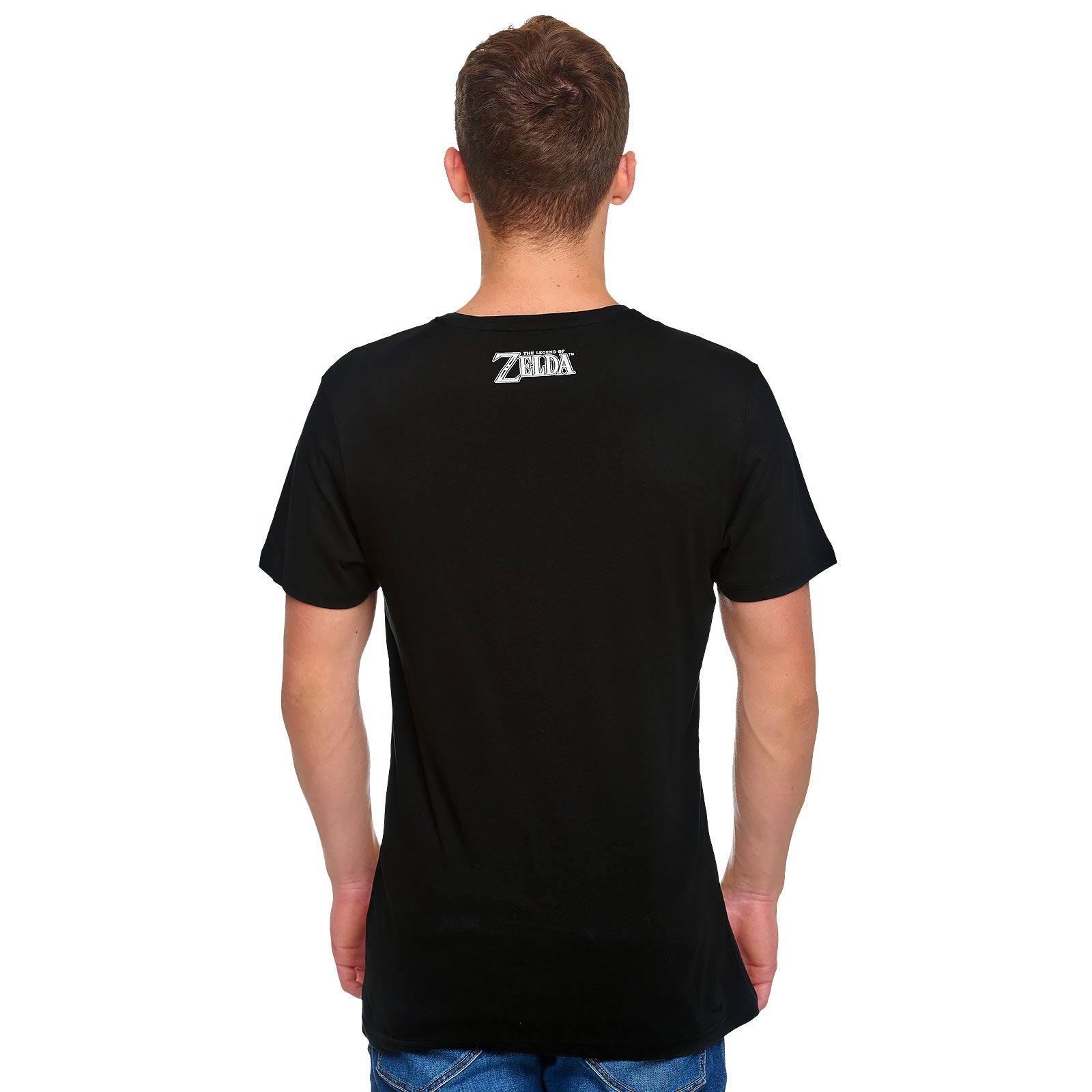 Image produit Zelda - T-shirt noir du poster de propagande du Royaume d'Hyrule
