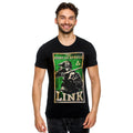 Image produit Zelda - Link Héros de Hyrule T-shirt Propagande Poster Noir