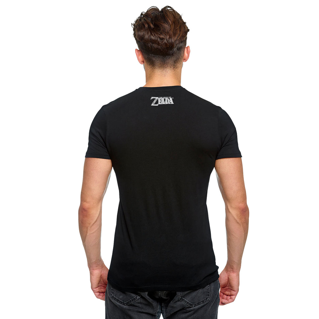 Image produit Zelda - Link Héros de Hyrule T-shirt Propagande Poster Noir