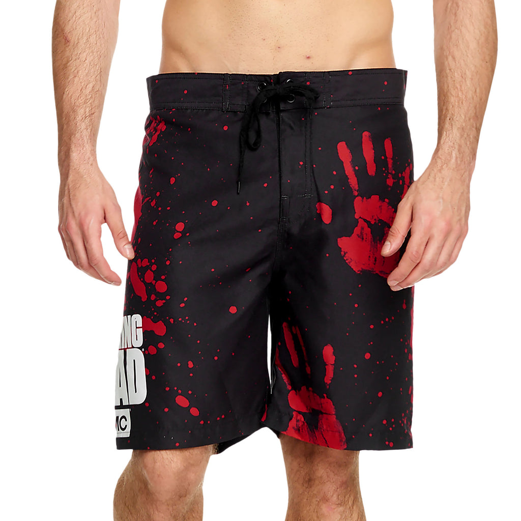 Image produit Walking Dead - Short de Bain Mains Sanglantes Noir