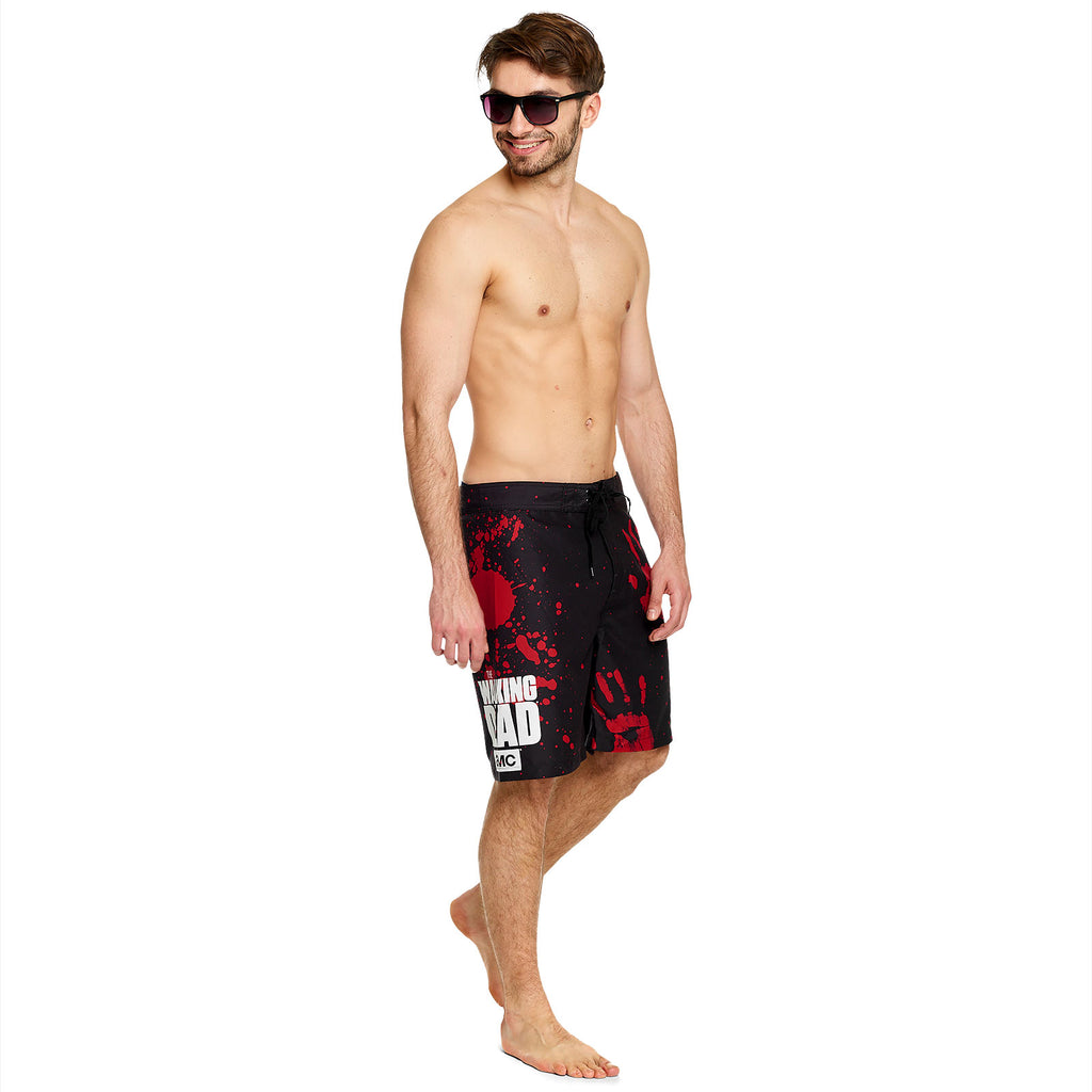 Image produit Walking Dead - Short de Bain Mains Sanglantes Noir