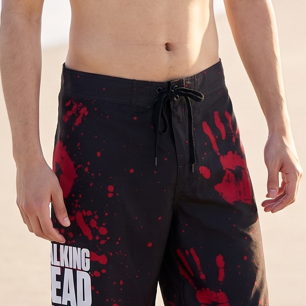 Image produit Walking Dead - Short de Bain Mains Sanglantes Noir