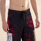 Image produit Walking Dead - Short de Bain Mains Sanglantes Noir