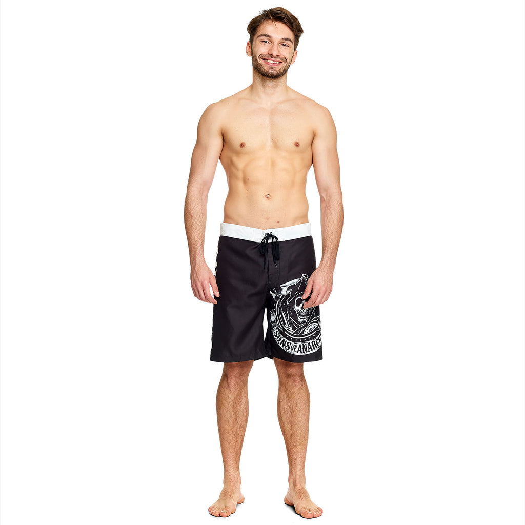 Image produit Sons of Anarchy - Maillot de bain logo Reaper noir