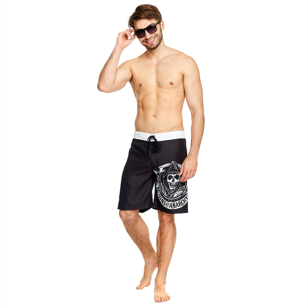 Image produit Sons of Anarchy - Maillot de bain logo Reaper noir