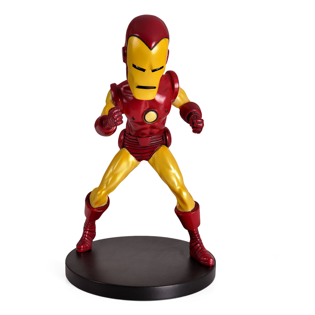 Image produit Iron Man - Figurine à tête branlante Head Knockers Deluxe