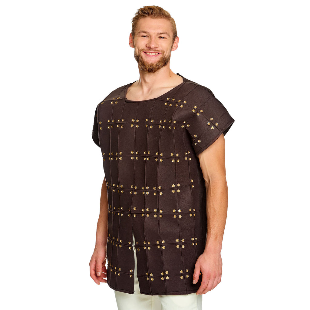 Image produit Tunique de costume médiéval pour hommes en marron