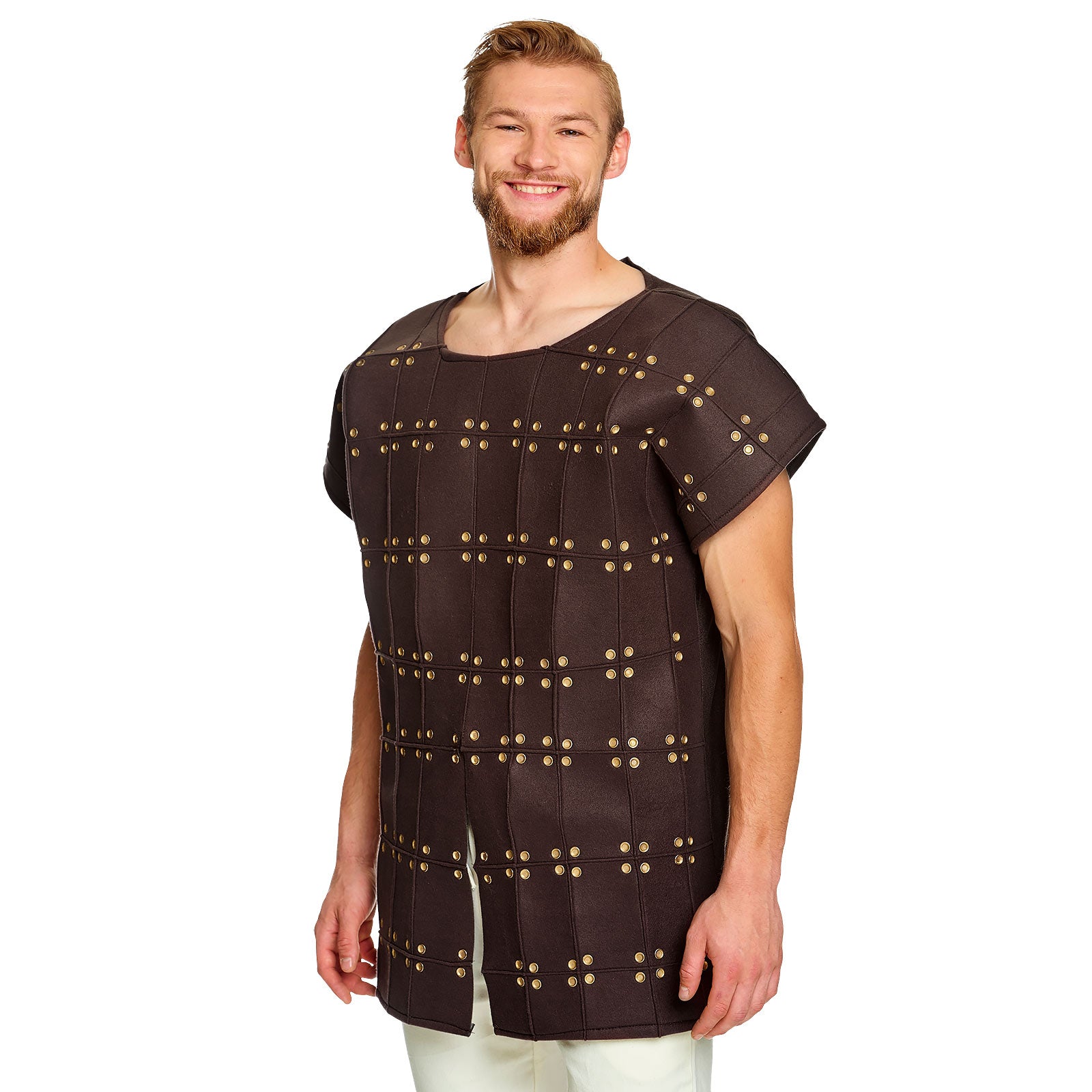 Image produit Tunique de costume médiéval pour hommes en marron