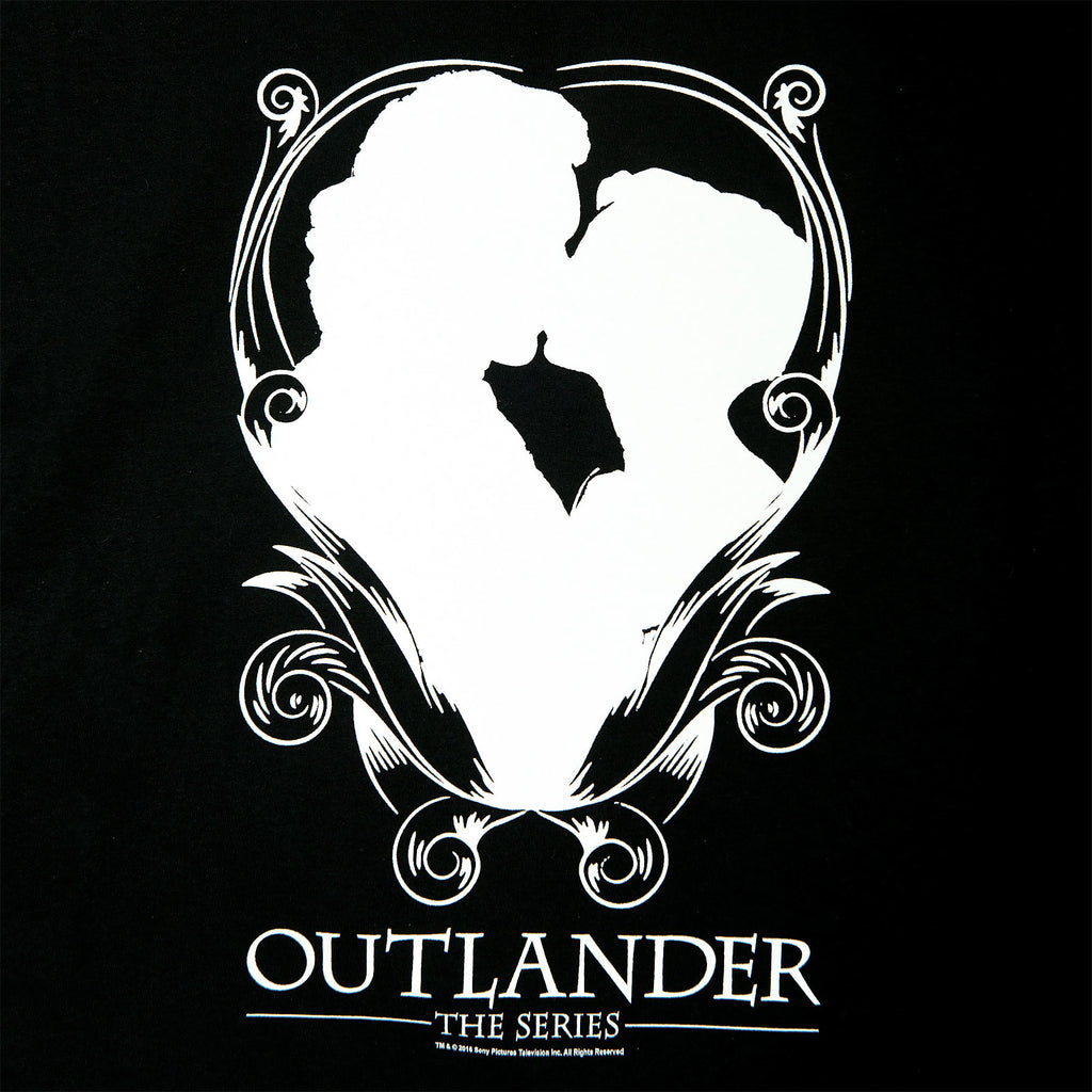 Image produit Outlander - T-shirt femme Kiss noir