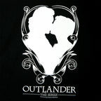 Image produit Outlander - T-shirt femme Kiss noir