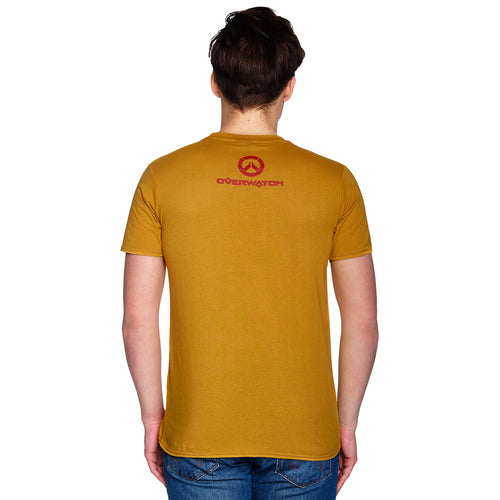 Image produit Overwatch - T-shirt Zenyatta Pixel jaune