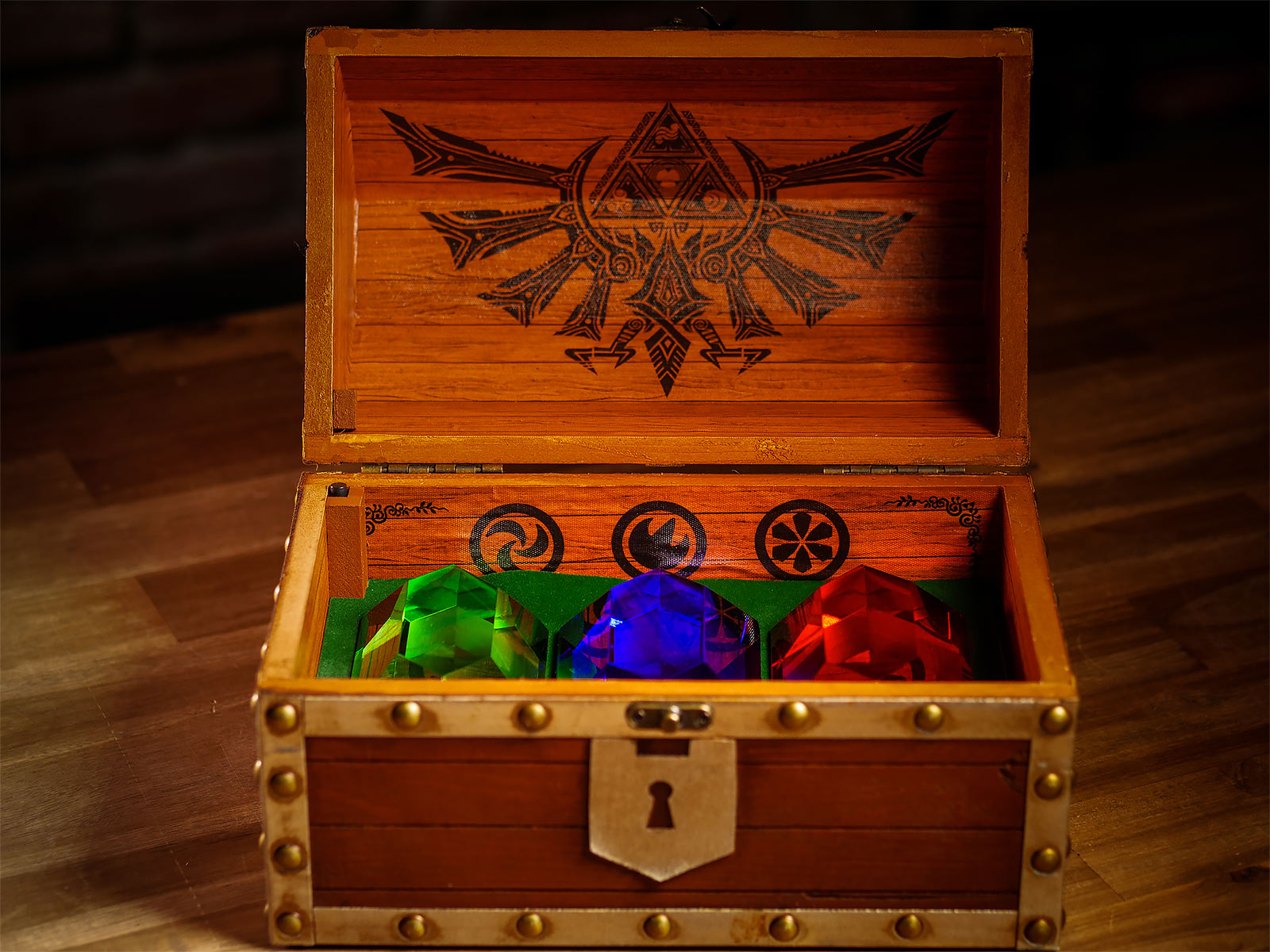 Image produit Zelda - Coffre au trésor de rubis avec son de jeu