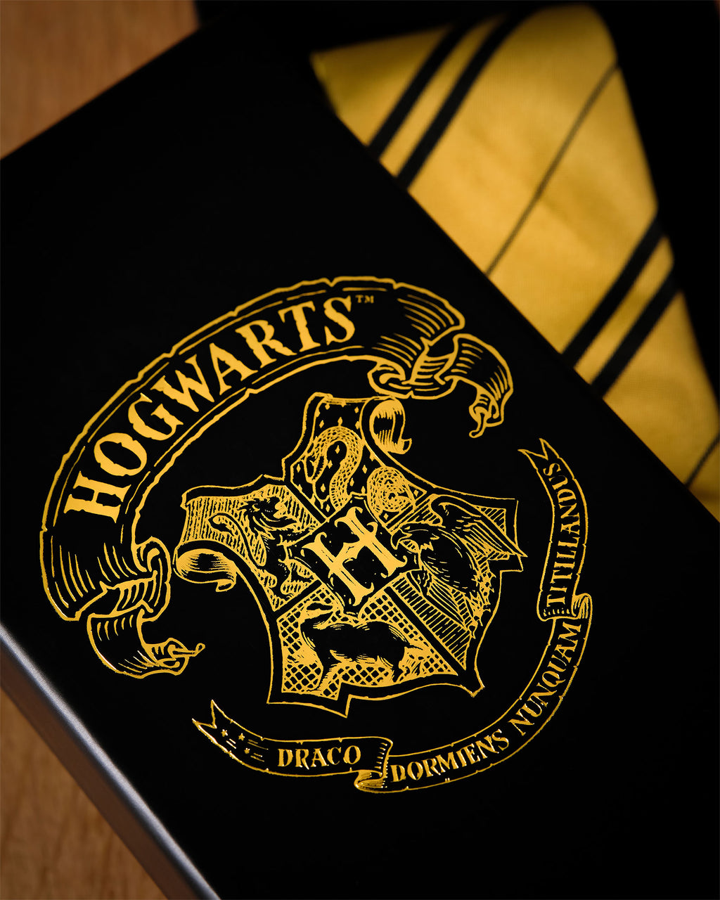 Image produit Harry Potter - Cravate Hufflepuff avec boîte cadeau
