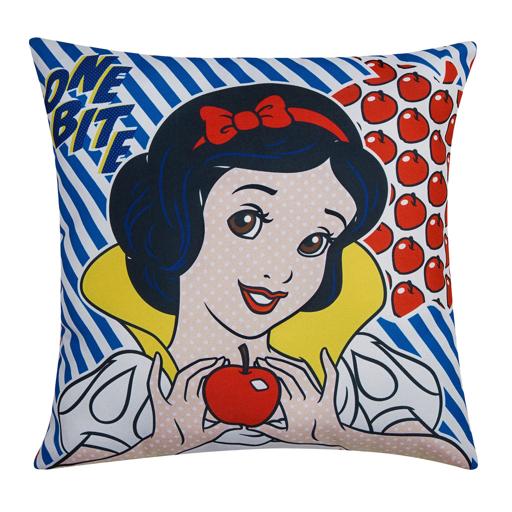 Image produit Blanche-Neige - Coussin Pop-Art 'One Bite'