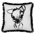 Image produit Bambi - Coussin Portrait avec Franges