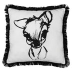 Image produit Bambi - Coussin Portrait avec Franges