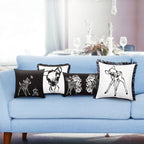 Image produit Bambi - Coussin Portrait avec Franges