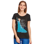 Image produit Frozen - Elsa Little Sparkle T-Shirt Femme Gris