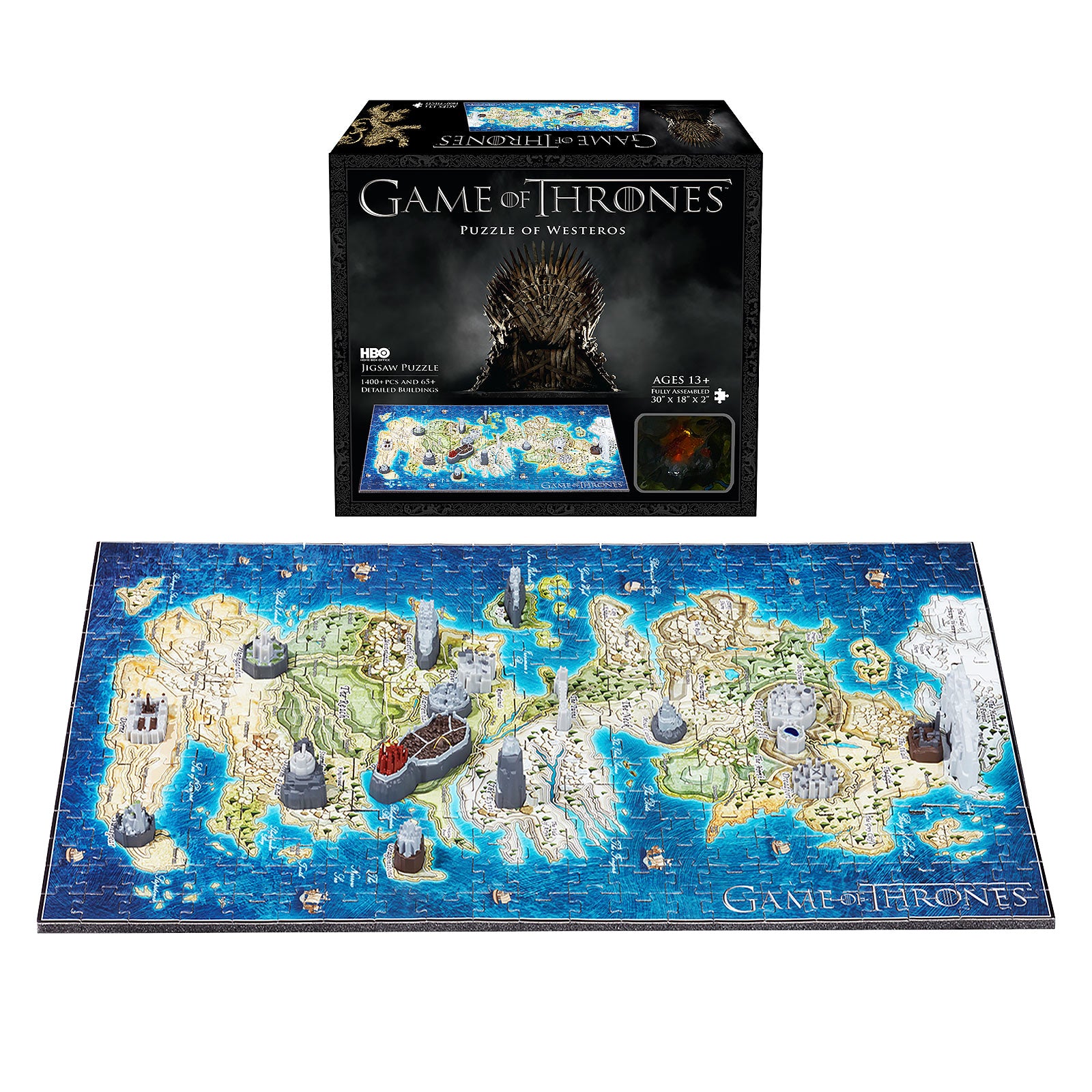 Image produit Game of Thrones - Westeros Mini Puzzle 3D