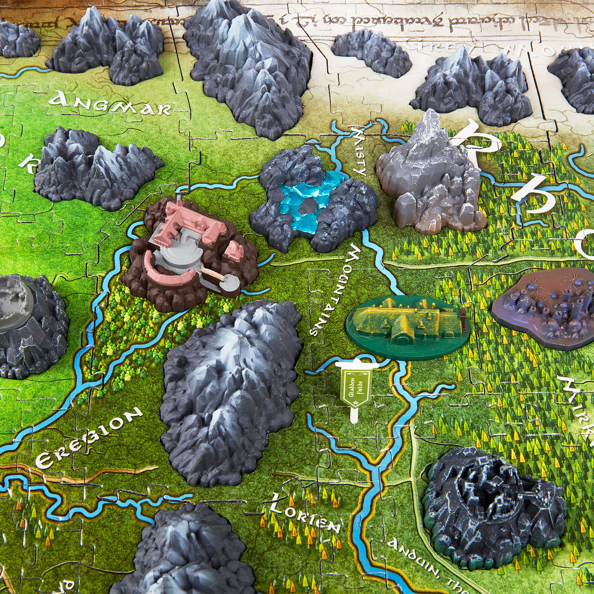 Product image The Lord of the Rings - Map of Middle Earth 4D Puzzle