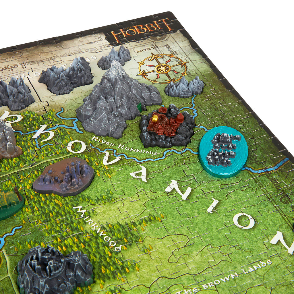 Product image The Lord of the Rings - Map of Middle Earth 4D Puzzle