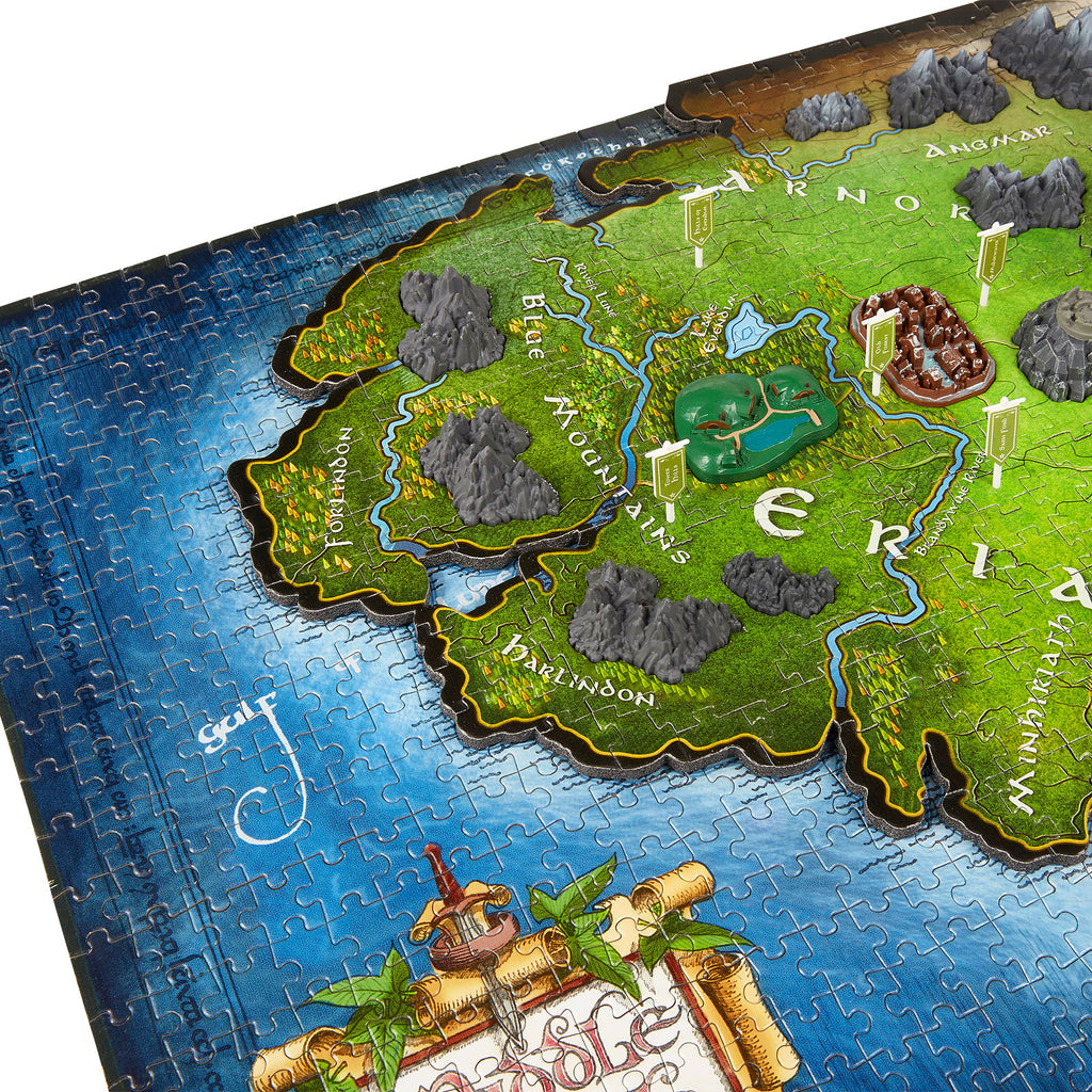 Product image The Lord of the Rings - Map of Middle Earth 4D Puzzle