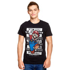 Image produit T-Shirt Super Mario Jump noir