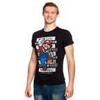Image produit T-Shirt Super Mario Jump noir