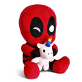 Image produit Deadpool - Figurine en peluche Unicorn HugMe avec vibration 36cm