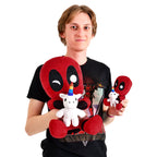 Image produit Deadpool - Figurine en peluche Unicorn HugMe avec vibration 36cm