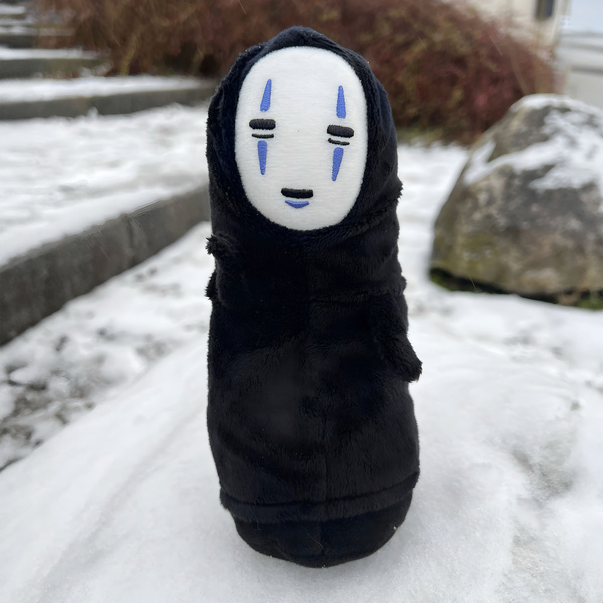 Image produit Le voyage de Chihiro au pays des merveilles - Figurine en peluche à face de huître 20 cm
