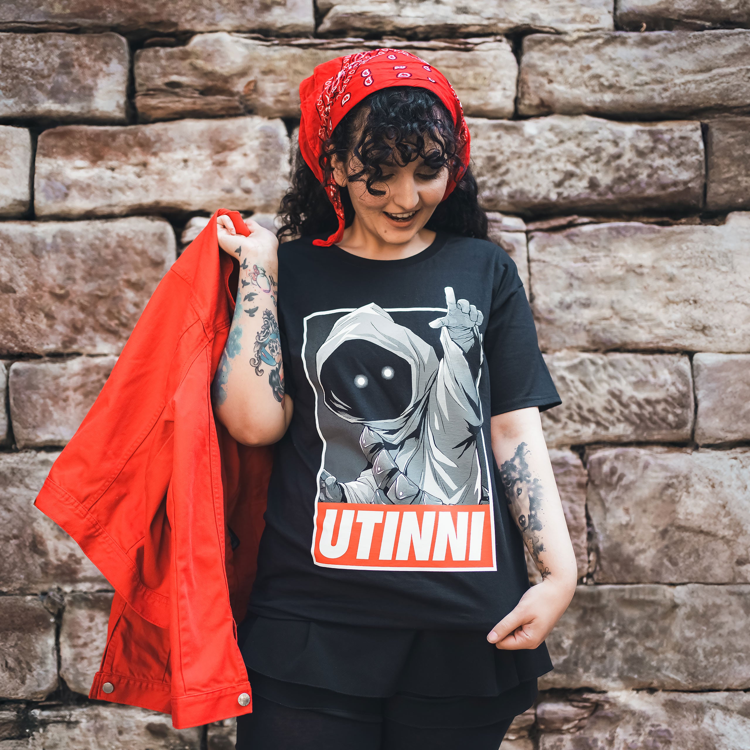 Image produit Star Wars - Jawa Utinni T-shirt noir