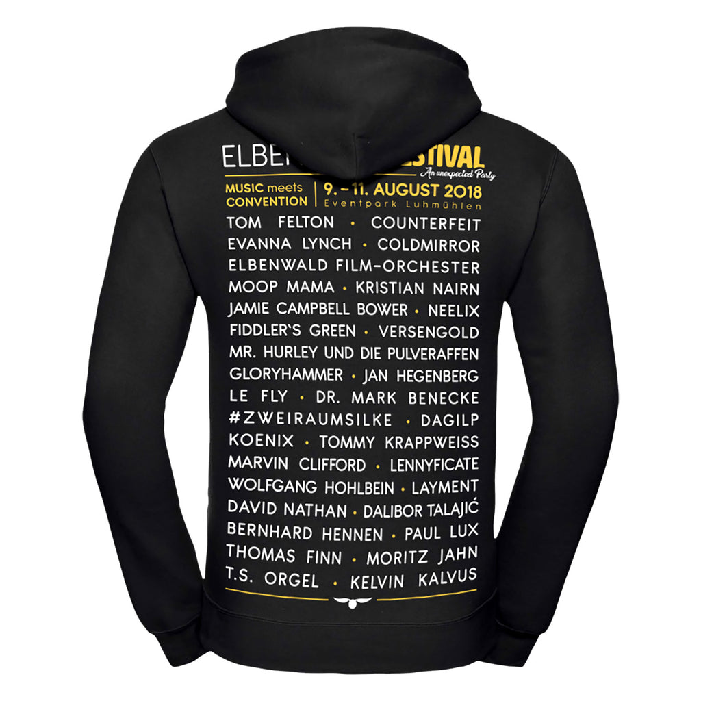 Image produit Sweat à capuche Elbenwald Festival noir