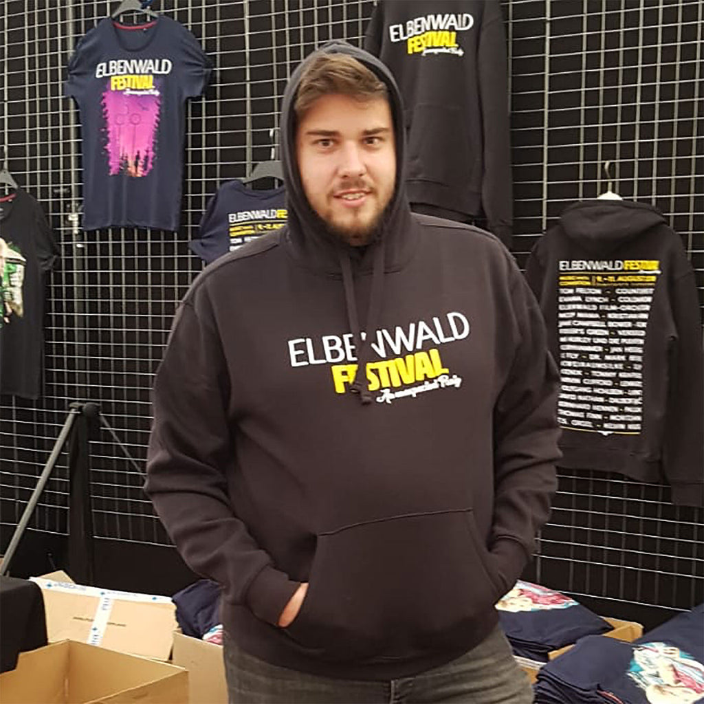 Image produit Sweat à capuche Elbenwald Festival noir