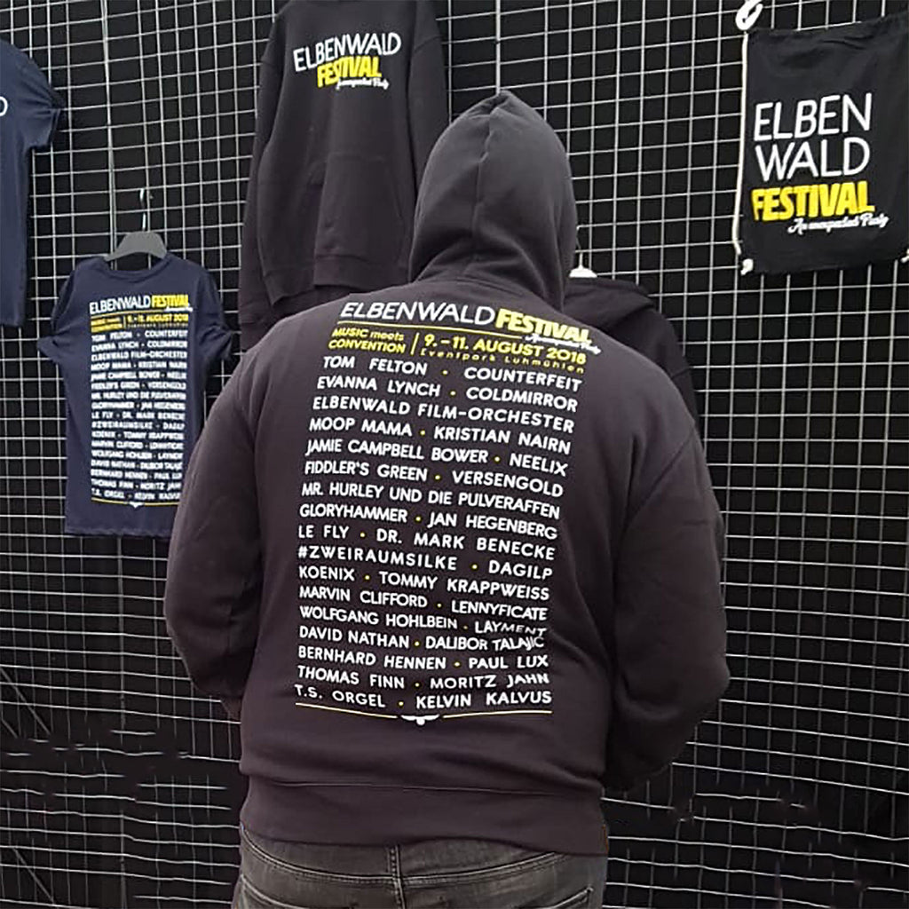 Image produit Sweat à capuche Elbenwald Festival noir