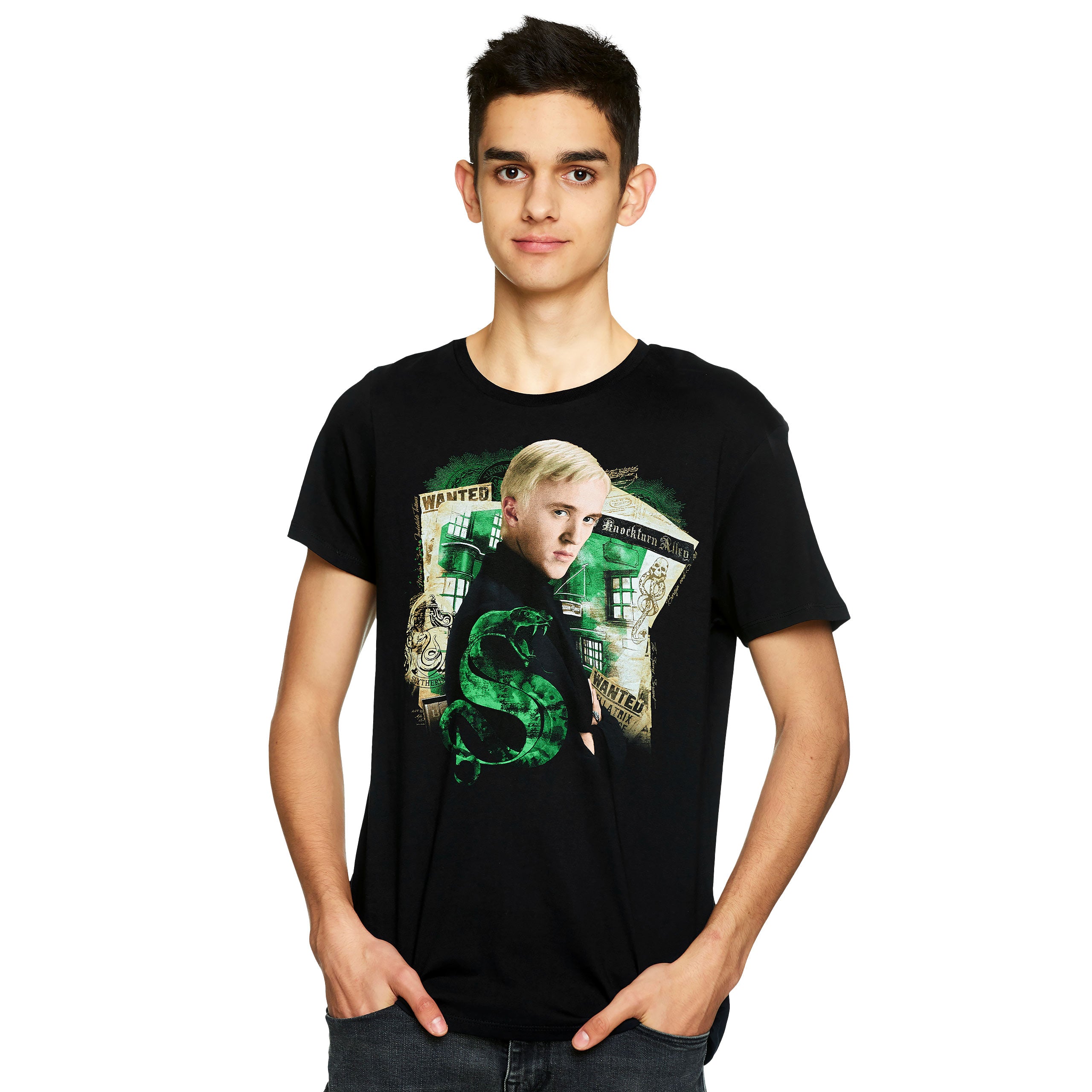 Image produit Harry Potter - T-Shirt Draco Malfoy noir