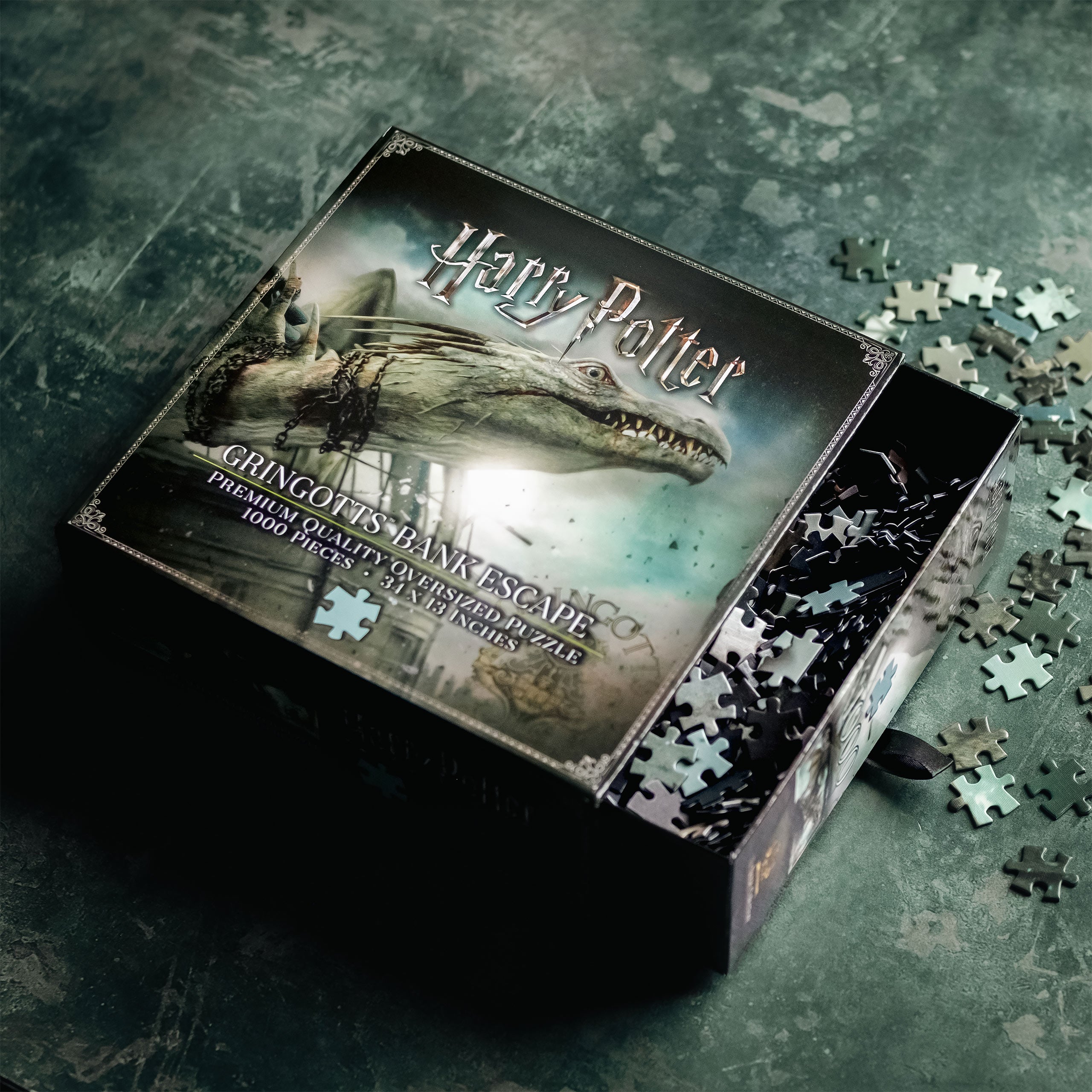 Image produit Harry Potter - Puzzle Premium Banque de Gringotts avec Dragon