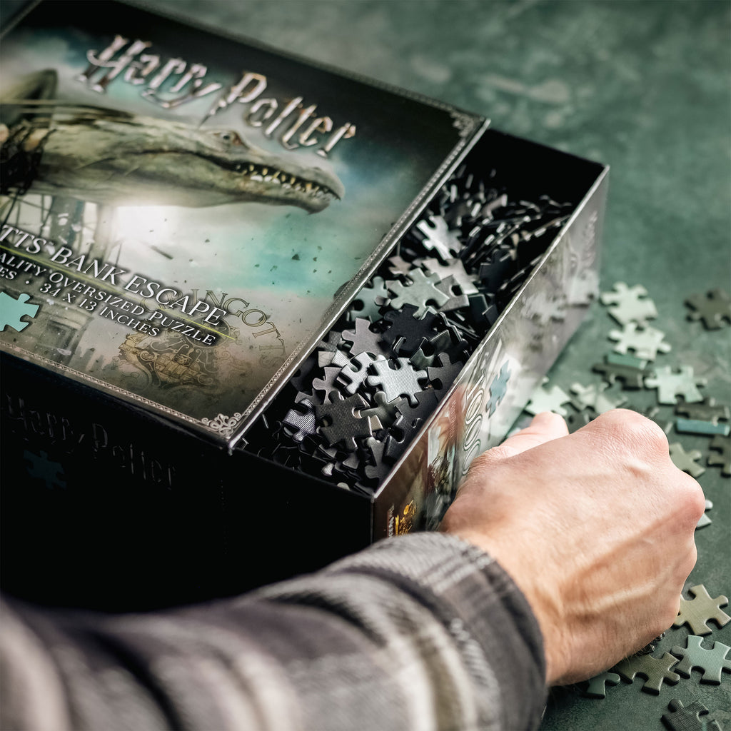 Image produit Harry Potter - Puzzle Premium Banque de Gringotts avec Dragon