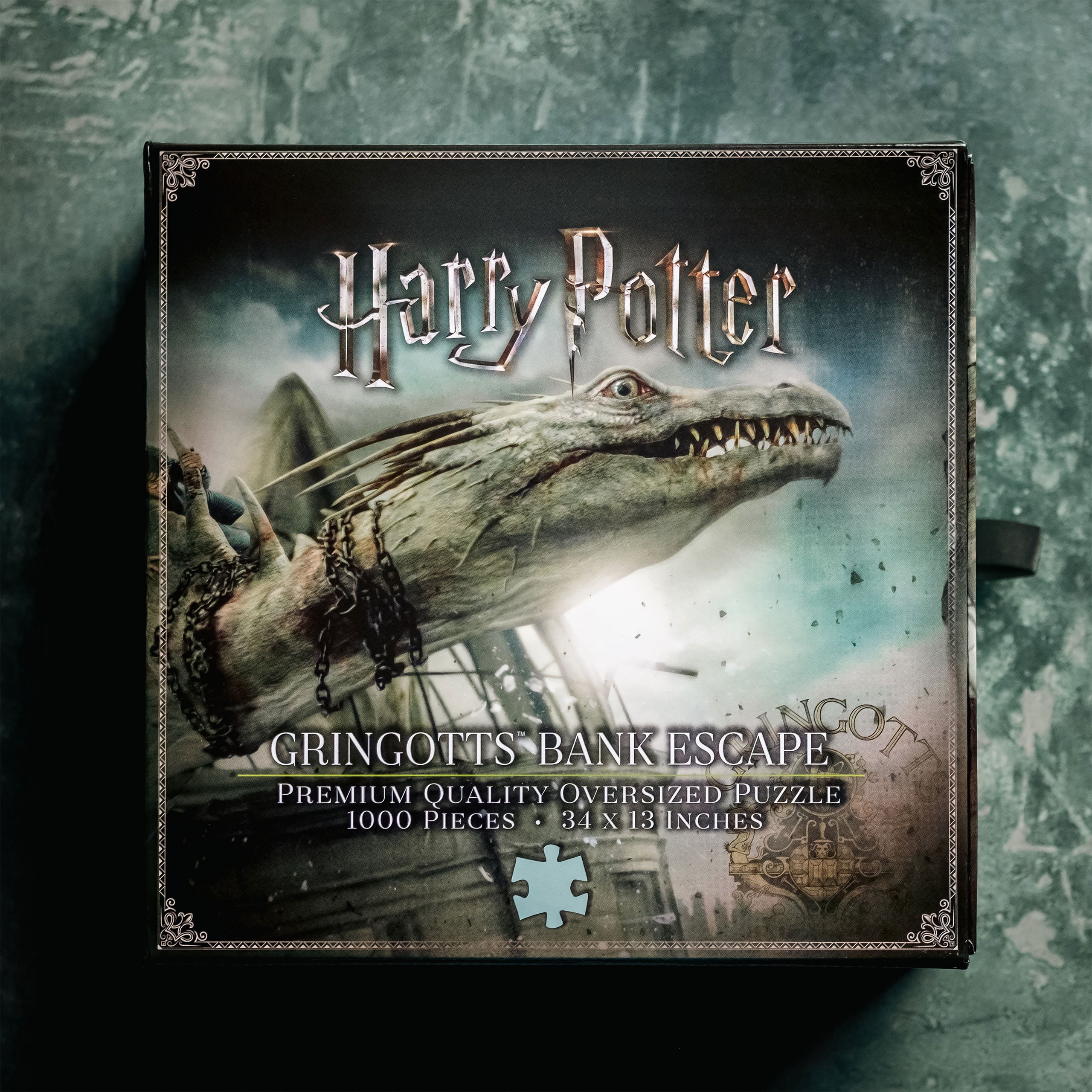 Image produit Harry Potter - Puzzle Premium Banque de Gringotts avec Dragon