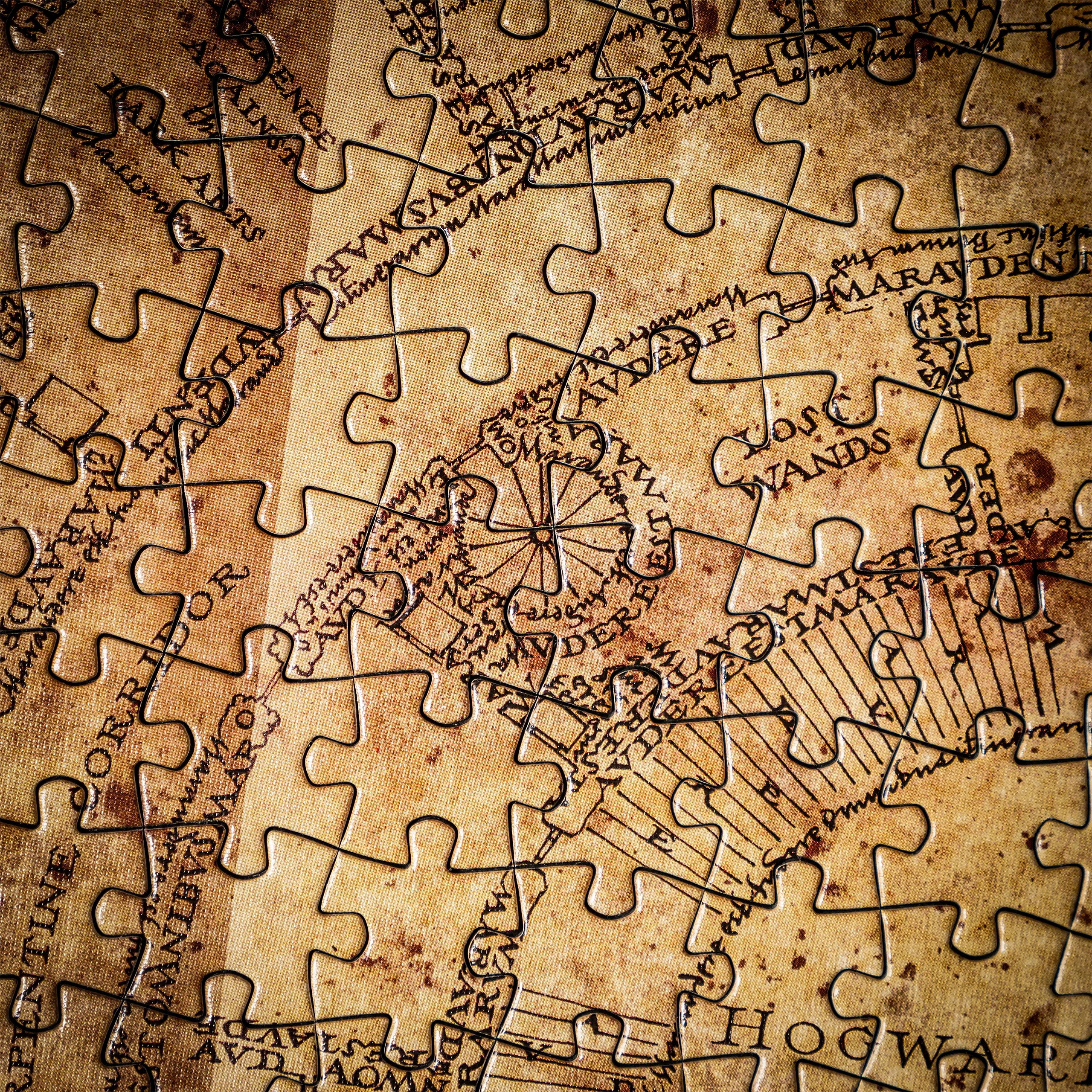Image produit Harry Potter - Puzzle Premium Carte du Maraudeur