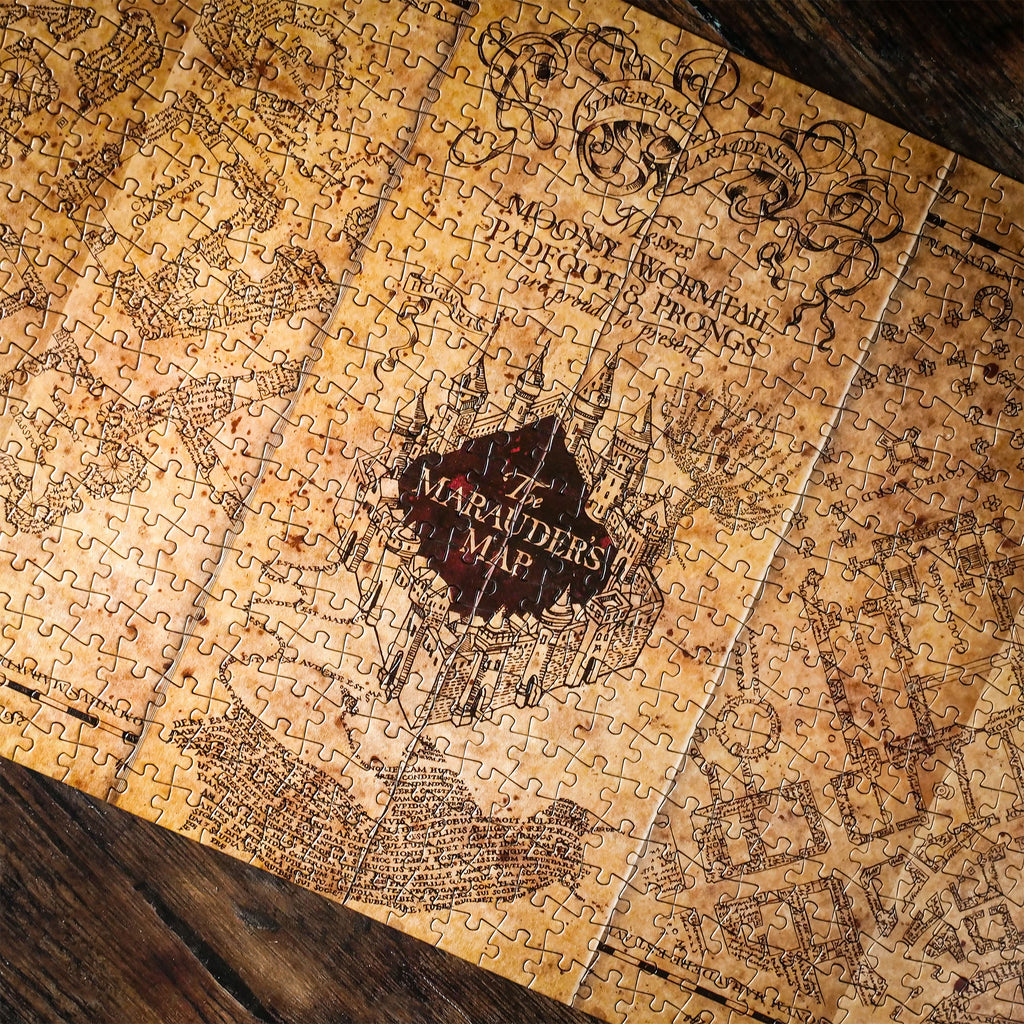 Image produit Harry Potter - Puzzle Premium Carte du Maraudeur