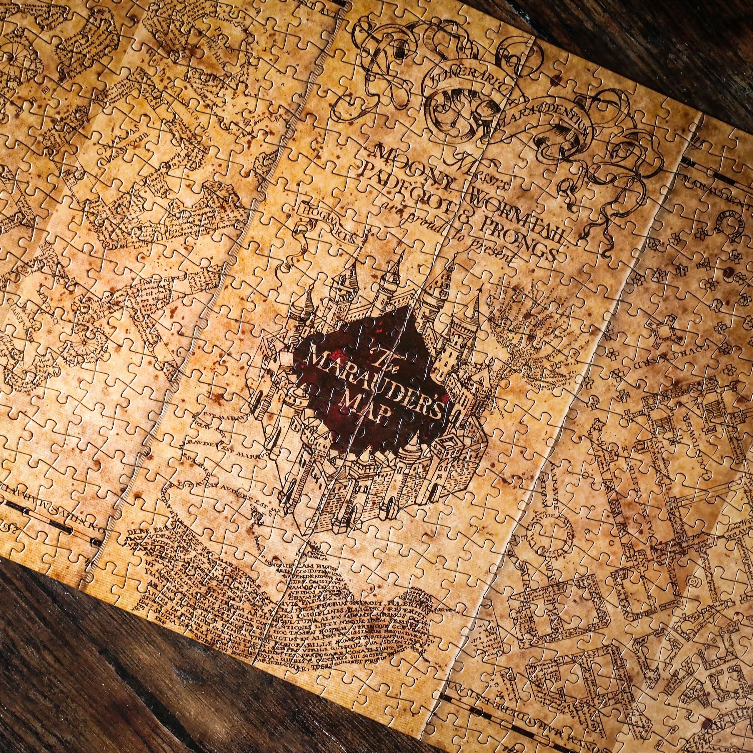 Image produit Harry Potter - Puzzle Premium Carte du Maraudeur